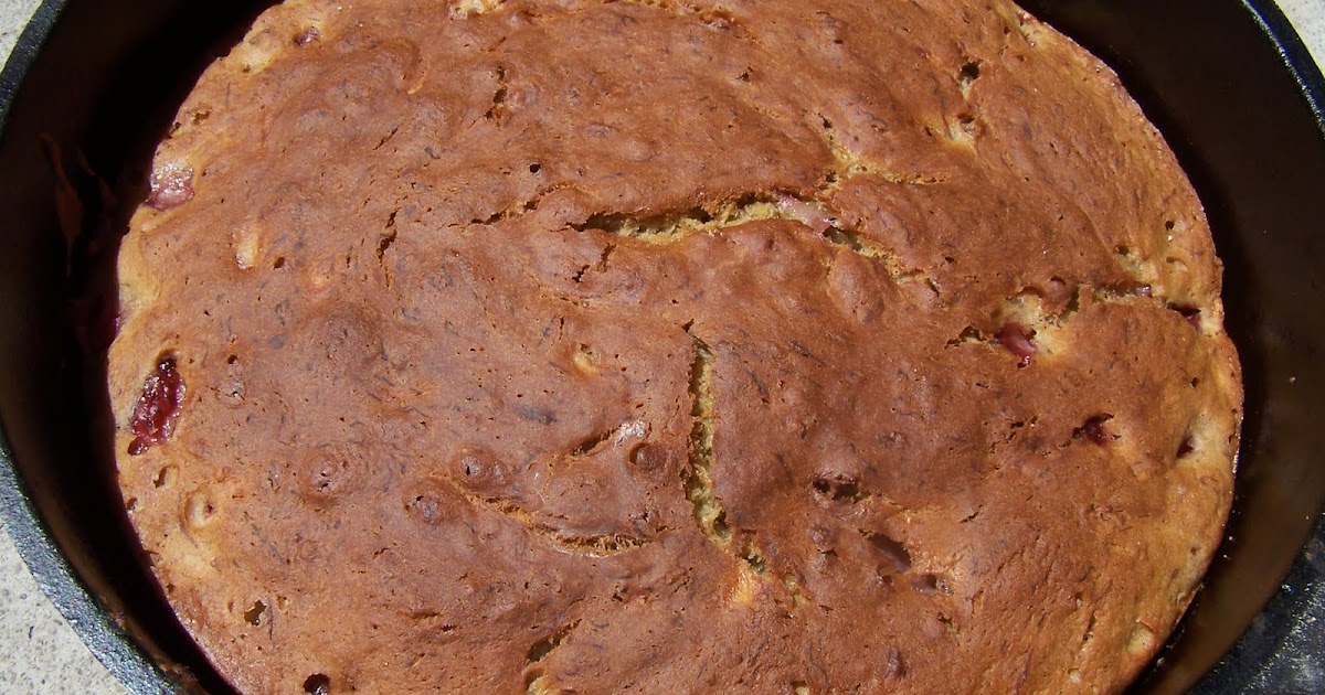 Dutch Oven Madness! Day 168 Strawberries and Cream Banana Bread